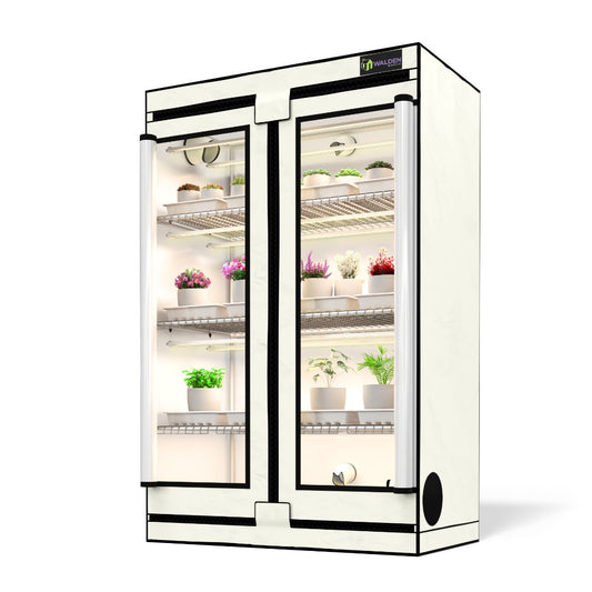 Active Grow House Plants 3-Tier Walden White LED Grow Tent Kit