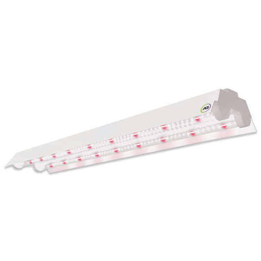 Active Grow Integrated Dual T8 2FT LED Grow Light with full spectrum for optimal plant growth.