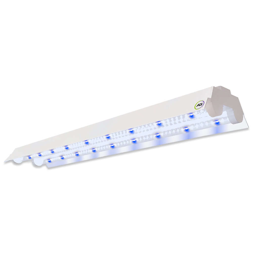 Active Grow 2FT LED mushroom grow light featuring blue sun spectrum for optimal mushroom growth.