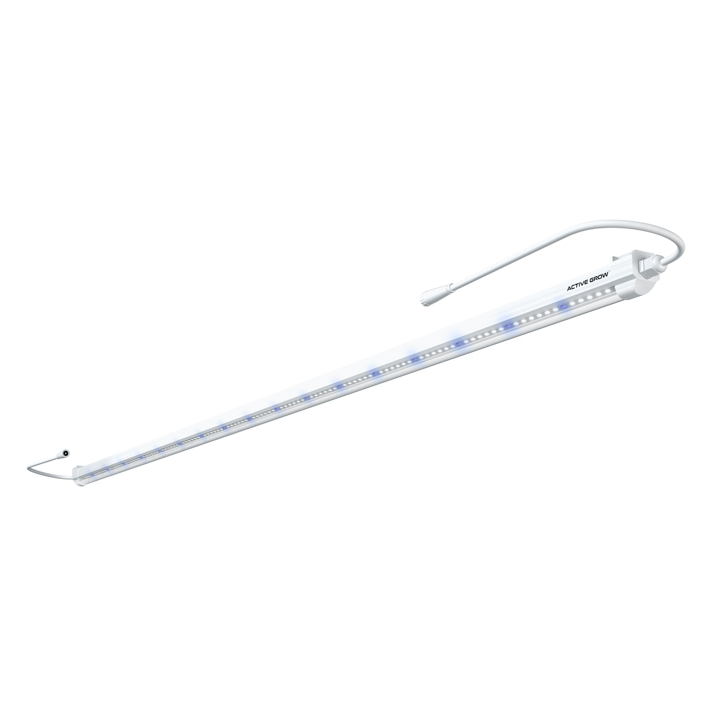 Active Grow 4FT LED Mushroom Grow Light Fixture with integrated tubes, ideal for plants and aquariums.
