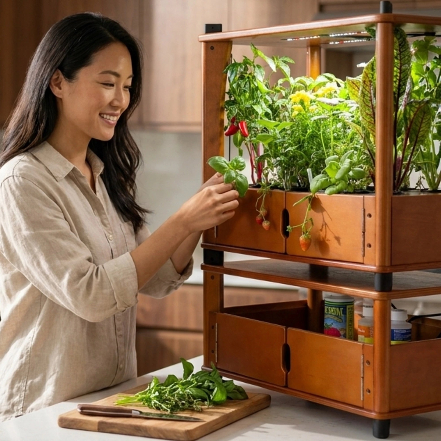Aquager Technologies Hydroponic Home Farm