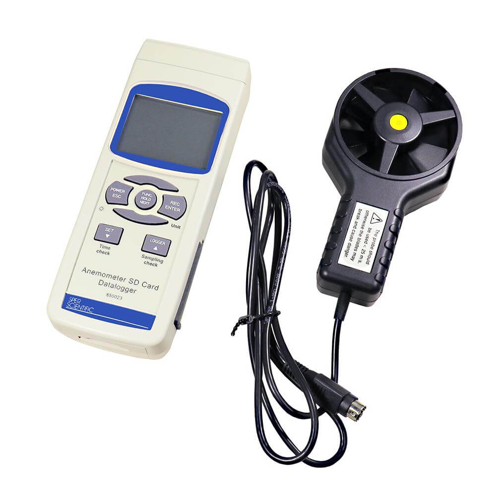 Sper Scientific Direct Anemometer SD Card Logger