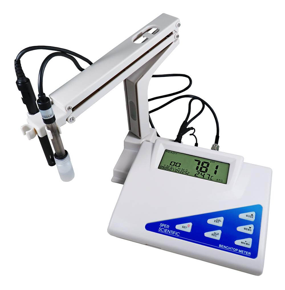 Sper Scientific Direct Benchtop pH-mV Meter - 0 to 14 pH Range