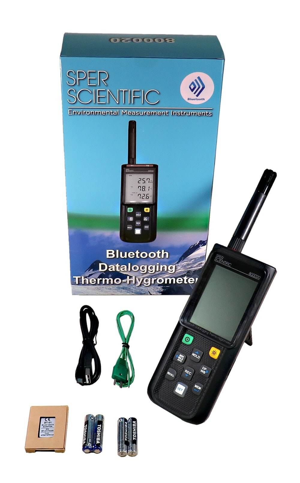 Sper Scientific Direct Bluetooth Datalogging Thermo-Hygrometer