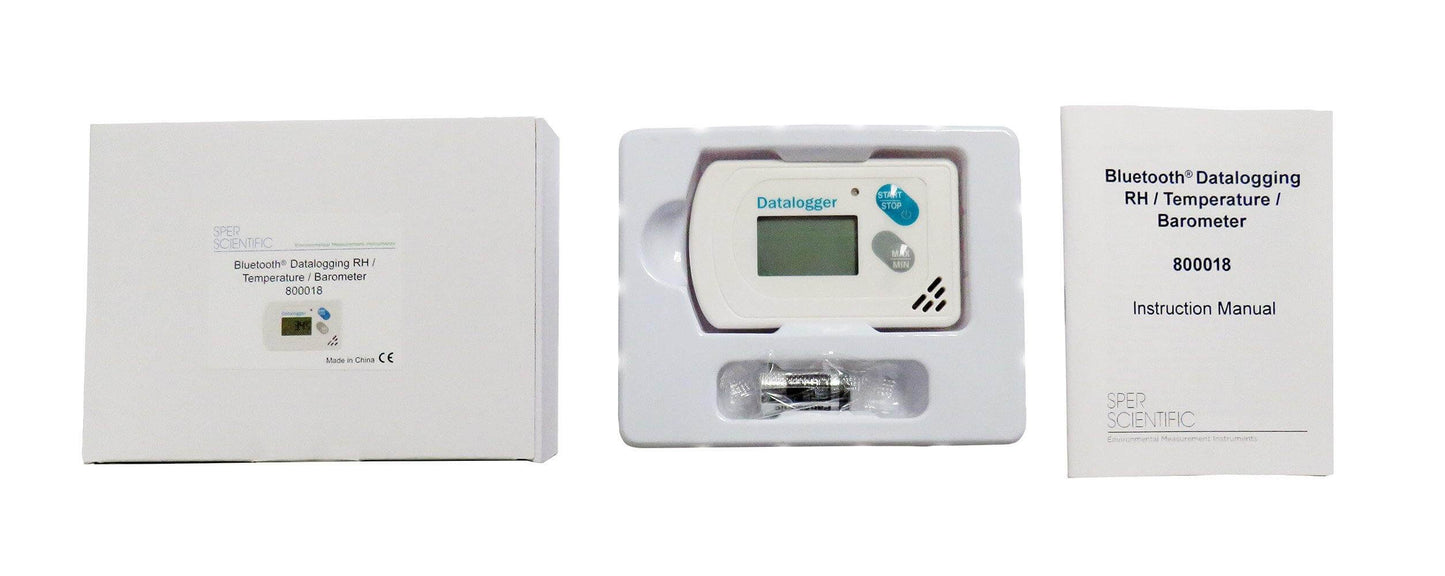 Sper Scientific Direct Bluetooth Relative Humidity / Temperature / Pressure Logger