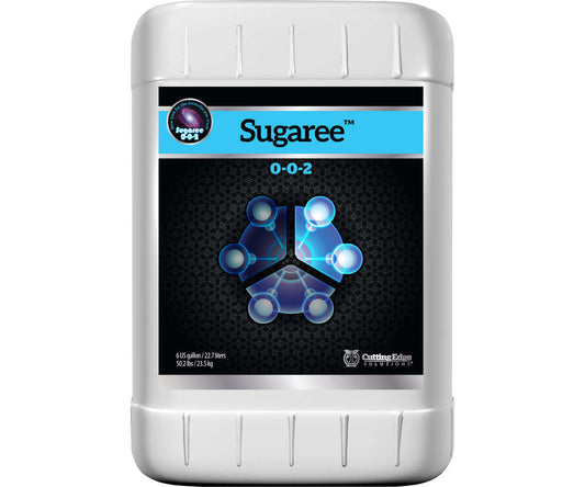 Cutting Edge Solutions Sugaree 6 gal container, organic carbohydrate and electrolyte source for plants.