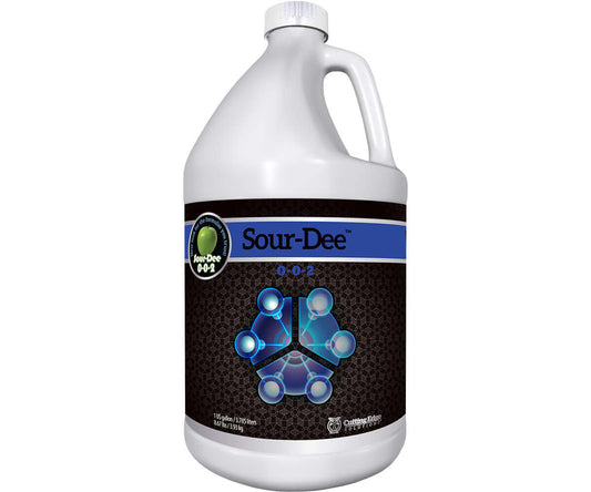 Cutting Edge Solutions Sour-Dee 1 gal container, organic carbohydrate and electrolyte source for enhanced plant sugar production.