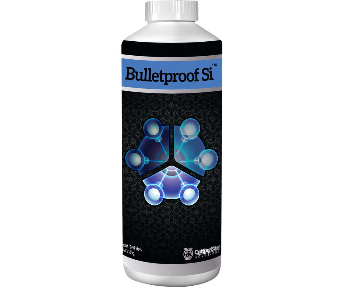 Bulletproof Si, 1 qt. silicon enzyme complex bottle for enhanced plant growth and yield.