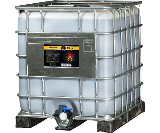 Cutting Edge Solutions Micro 270 gal container for mineral-based fertilizer with micronutrients, ideal for plant growth.