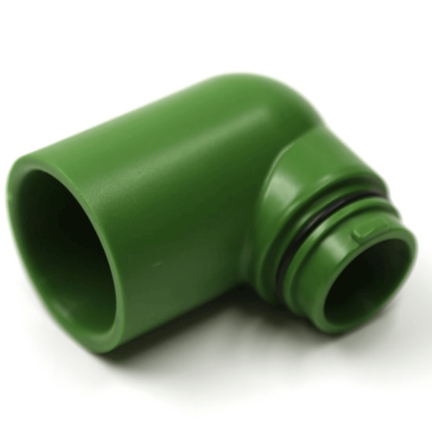 FloraFlex Flora Pipe Fitting 3/4" Elbow with snap-on feature, compatible with standard PVC for easy manifold assembly.