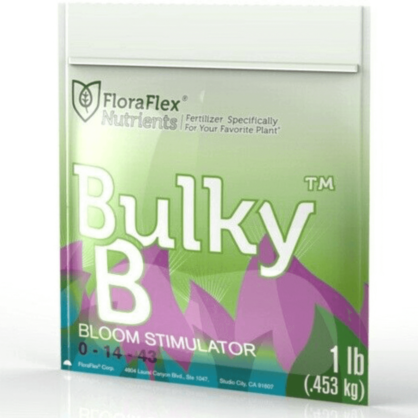 FloraFlex Bulky B Nutrients 1 lb Bag Bloom Stimulator for Optimal Plant Growth