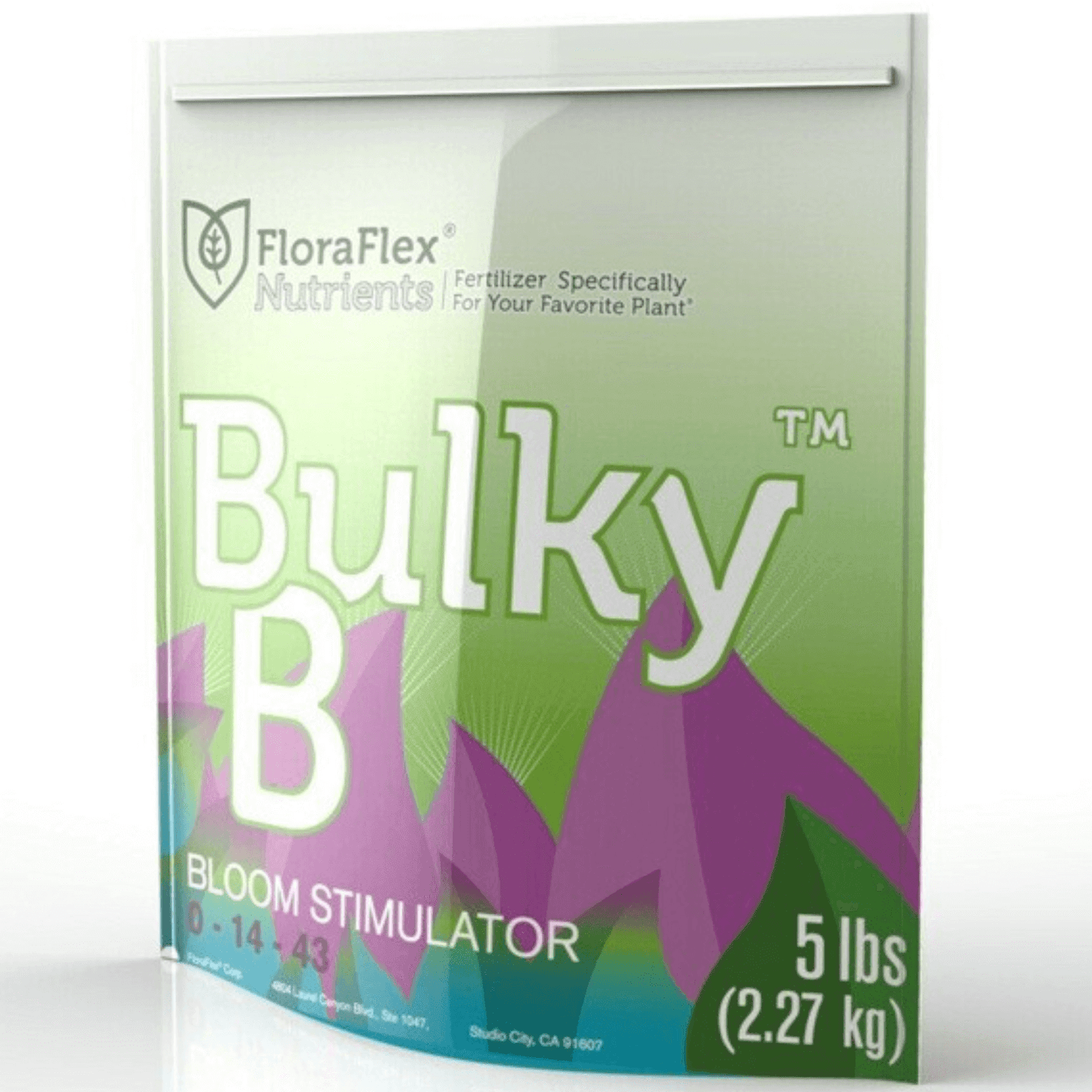 FloraFlex Bulky B Nutrients 5 lb Bag Bloom Stimulator for Plant Growth