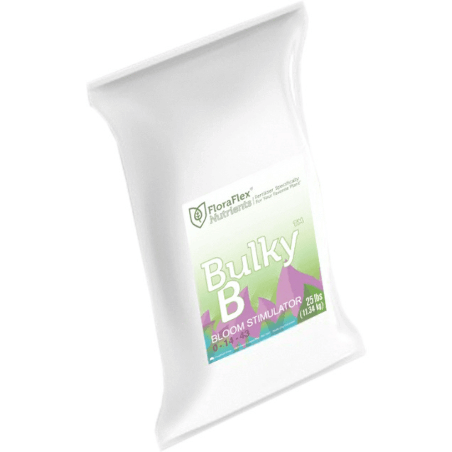 FloraFlex Bulky B Nutrients 25 lb Bag for Robust Plant Growth