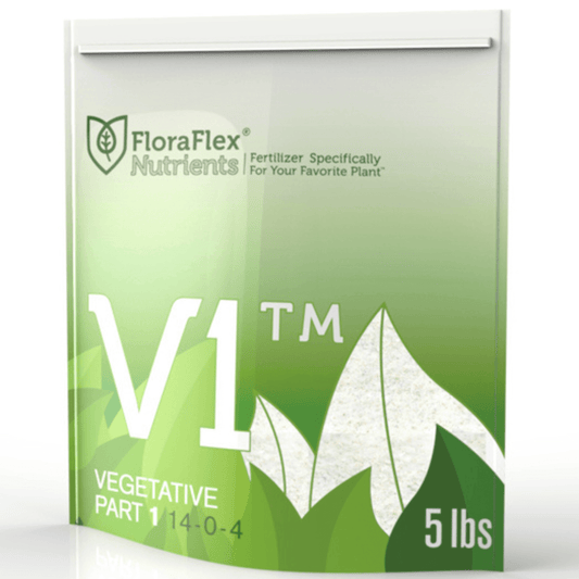 FloraFlex V1 Nutrients 5 lb Bag for Vegetative Growth with Price Match Guarantee at Grow Tents Depot.