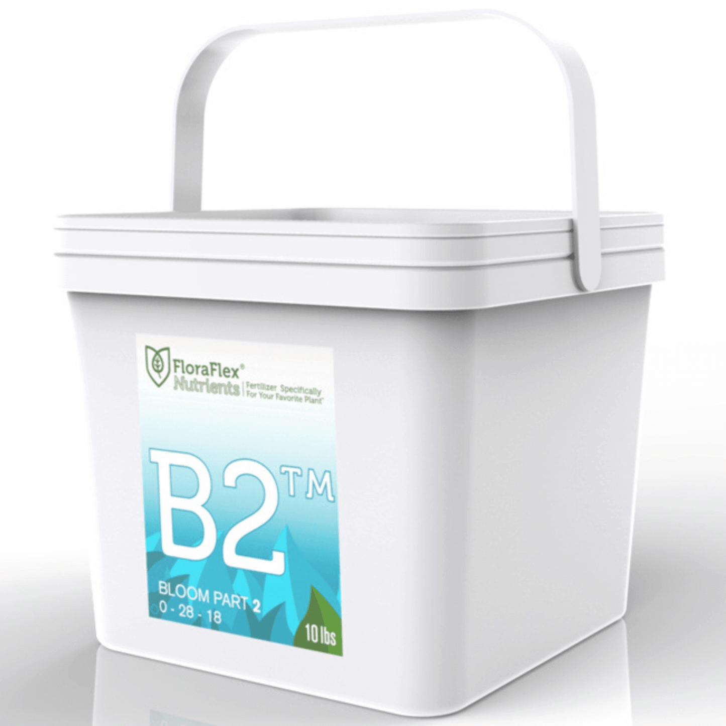 FloraFlex B2 Nutrients 10 lb bucket for plant growth, available at Grow Tents Depot with price match guarantee.