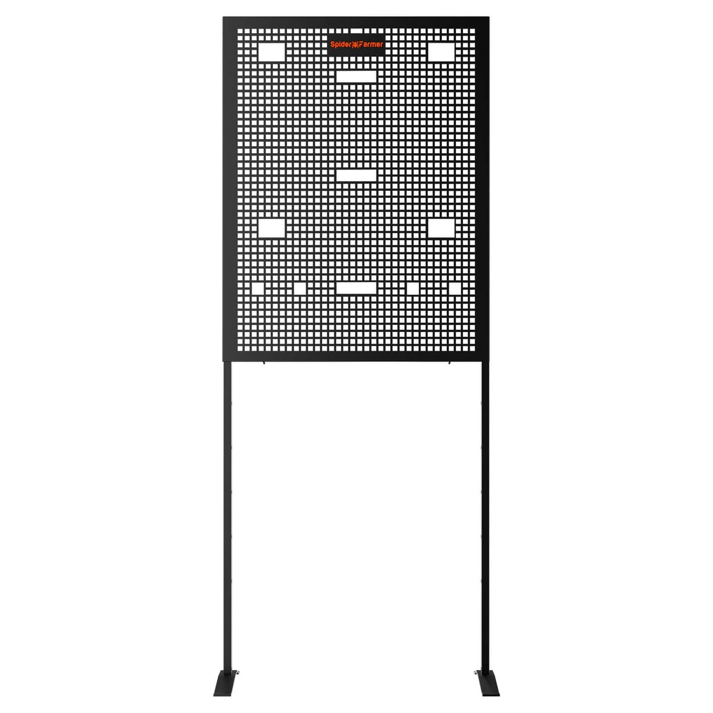 Spider Farmer Grow Tent Gear Board for efficient equipment and cable management, features adjustable support feet and hooks.