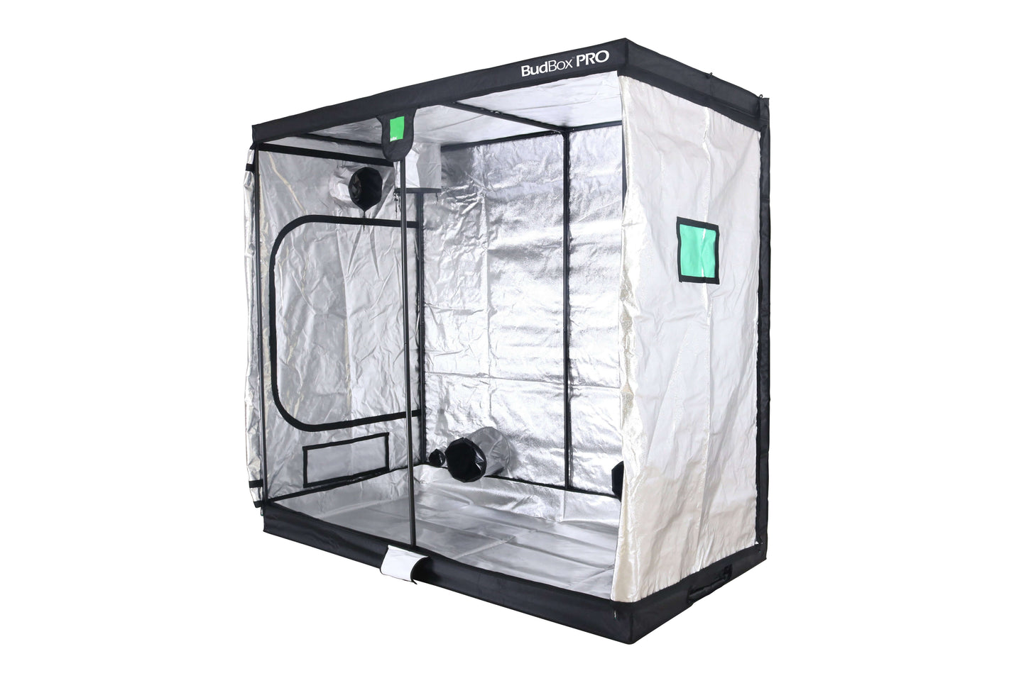 BudBox Pro XXL-HL Silver 120x240x220cm (4'x8'x7'4")