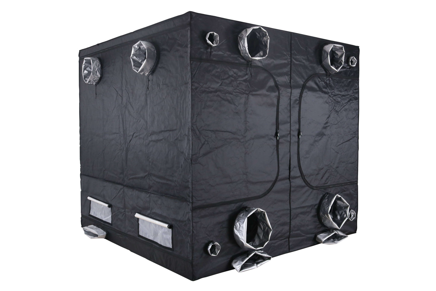 BudBox Pro Titan Plus-HL Silver 240x240x220cm (8'x8'x7'4")