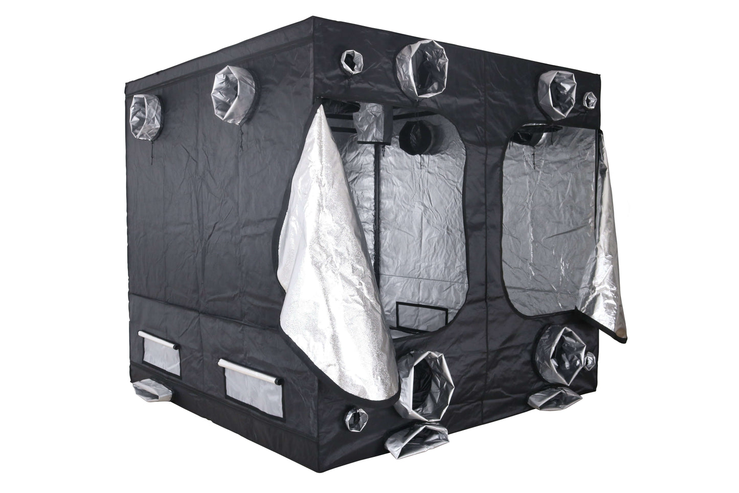BudBox Pro Titan Plus-HL Silver 240x240x220cm (8'x8'x7'4")