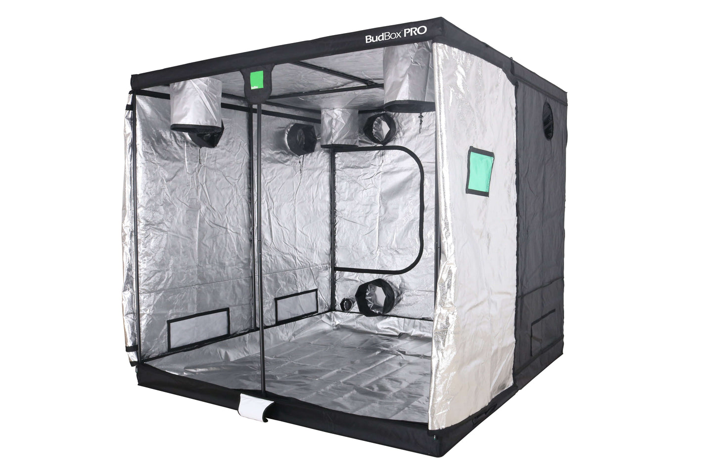 BudBox Pro Titan Plus-HL Silver 240x240x220cm (8'x8'x7'4")