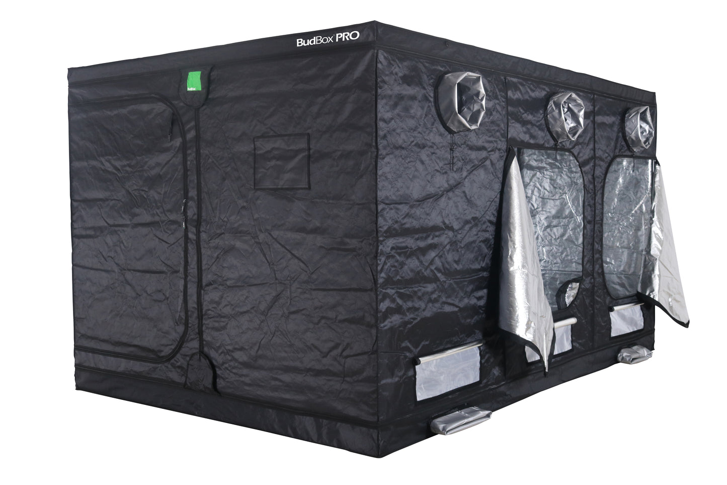 BudBox Pro Titan 2 Silver 360x240x200cm (12'x8'x6'6")