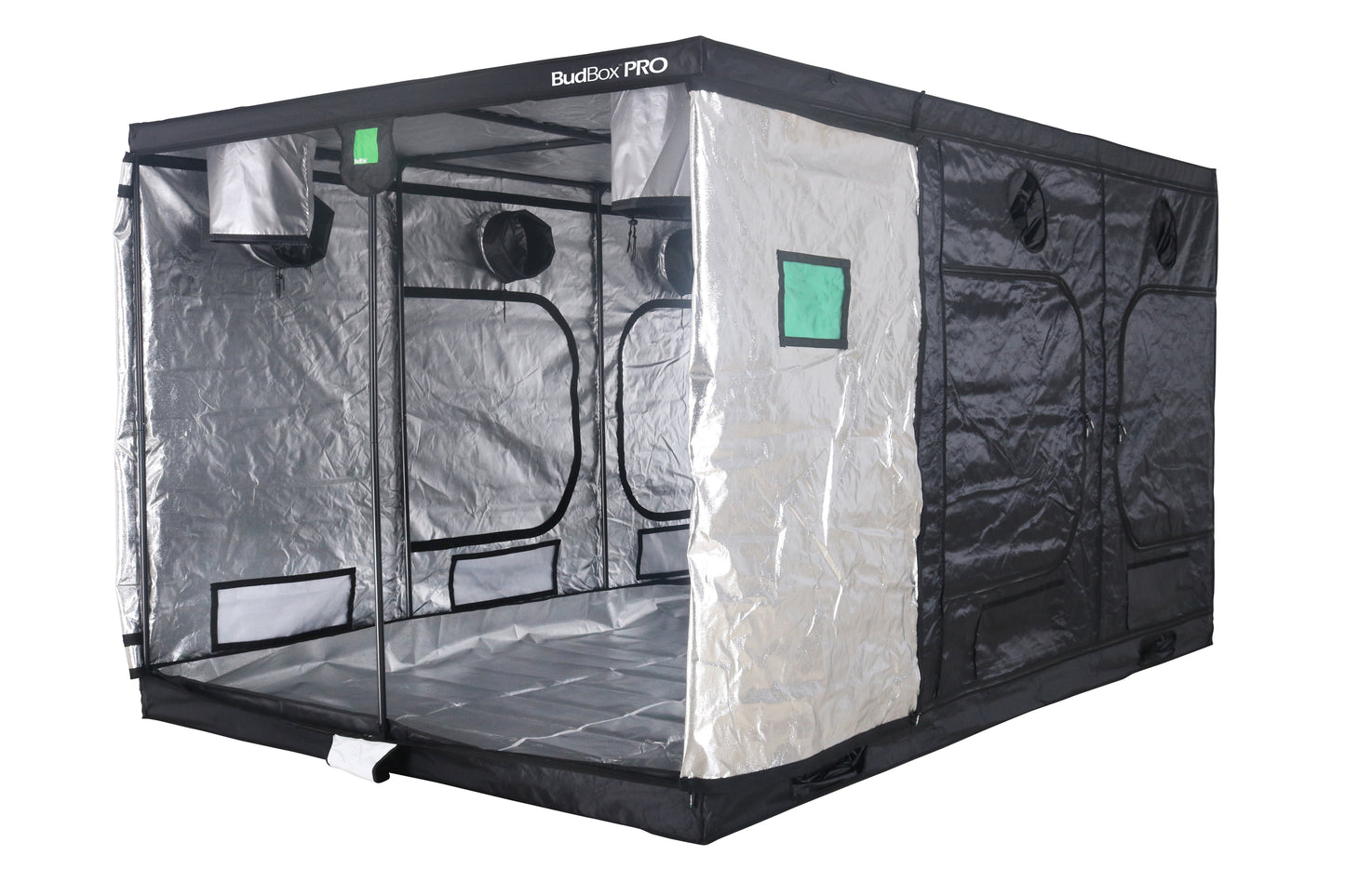BudBox Pro Titan 2 Silver 360x240x200cm (12'x8'x6'6")