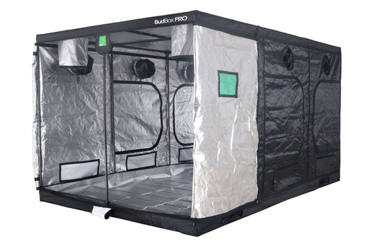 BudBox Pro Titan 2 Silver 360x240x200cm (12'x8'x6'6")
