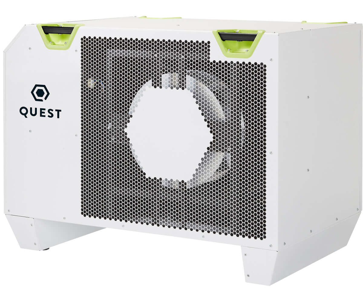 Quest 746 High-Capacity Dehumidifier with multi-coil design for efficient humidity control in large spaces.