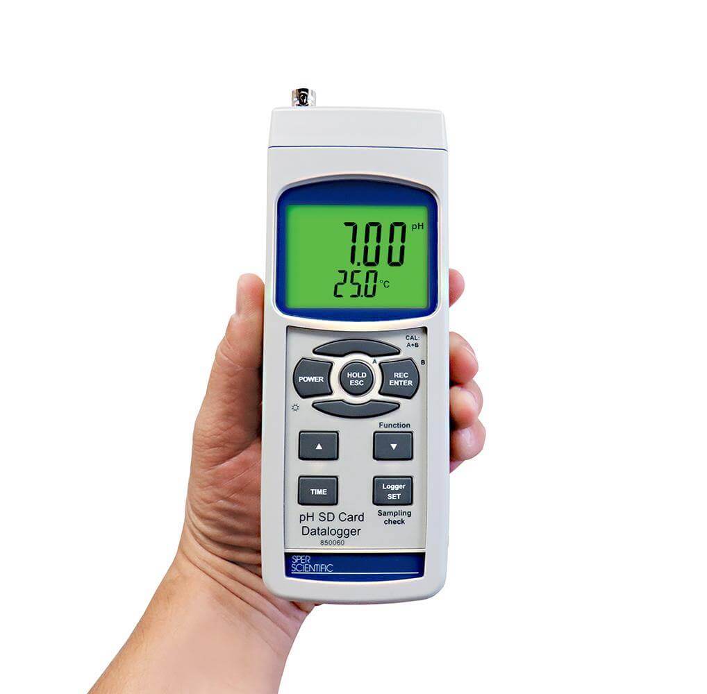 Sper Scientific Direct SD Card Datalogger pH Meter