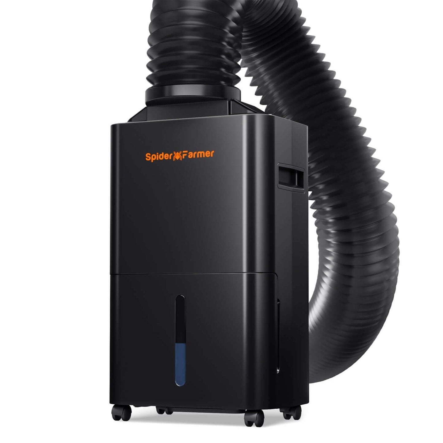 Spider Farmer 32 Pint Dehumidifier with drain hose, designed for optimal moisture control and efficiency.