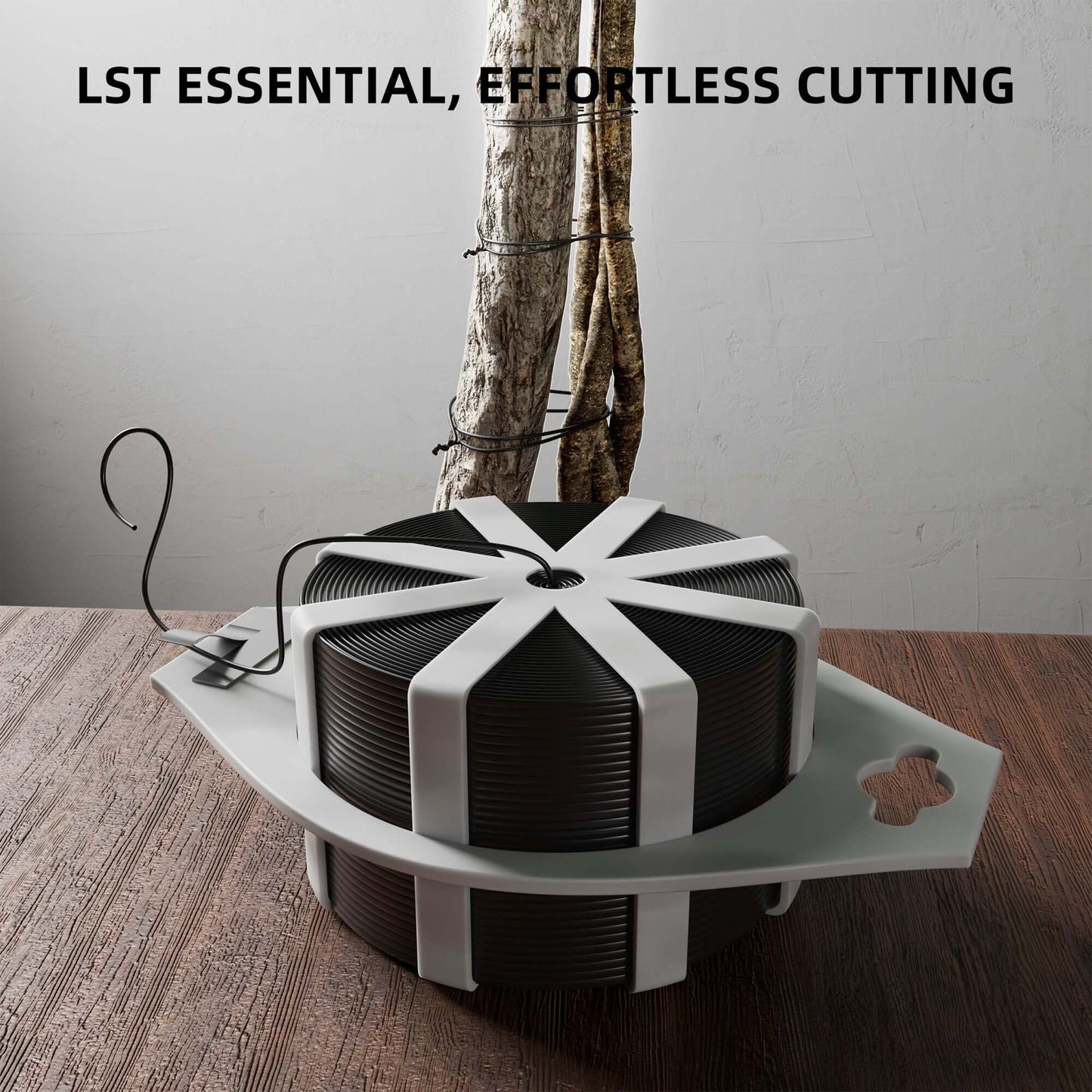 Spider Farmer plant grow tools kit featuring a black and white LST cutting device.