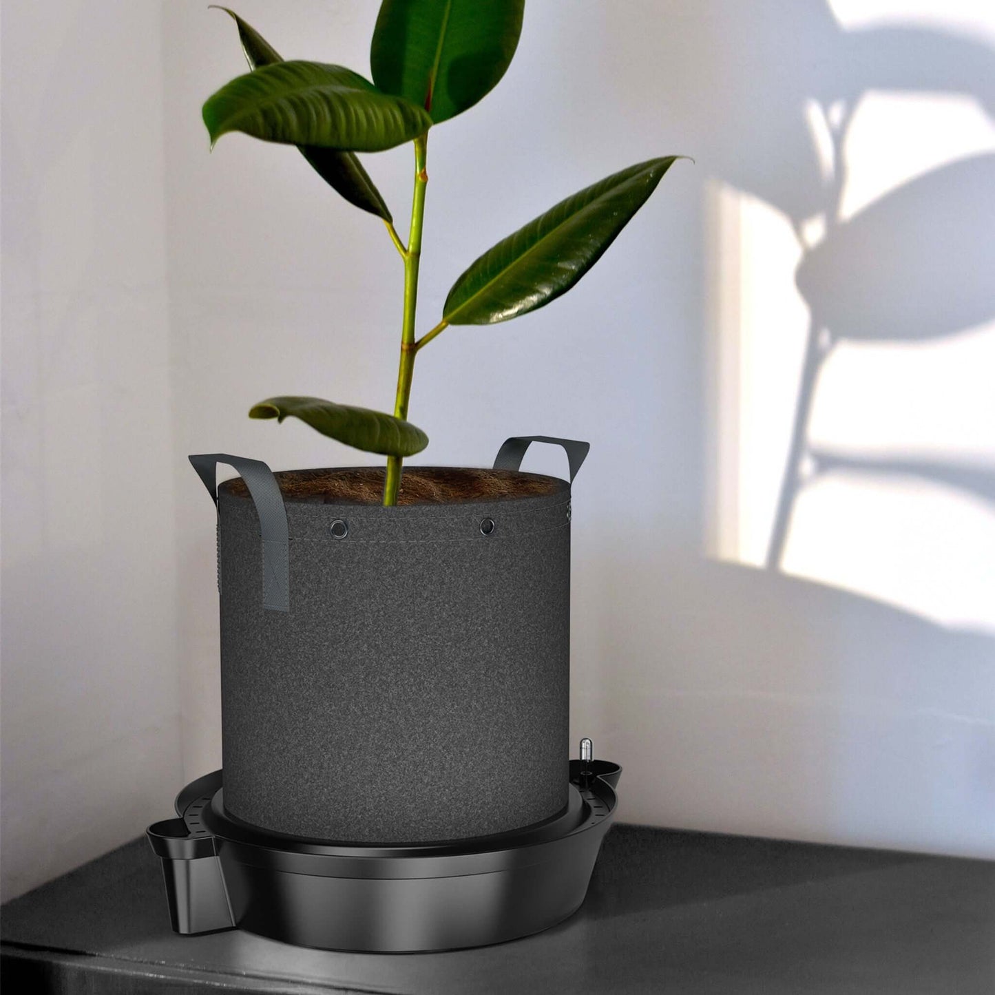 AC Infinity Self-Watering Fabric Pot Base XL, 4-Pack