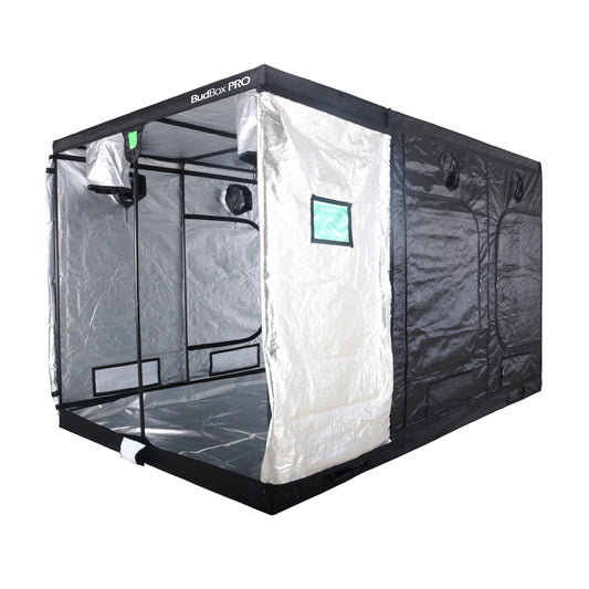 BudBox Pro Titan 2-HL Silver 360x240x220cm (12'x8'x7'4")