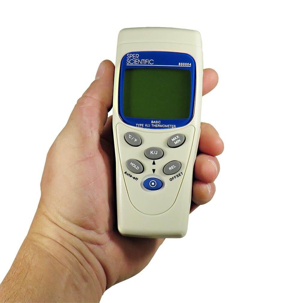 Sper Scientific Direct Thermometer Basic Type K/J