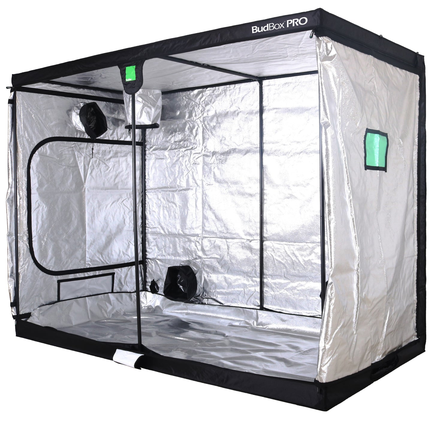 BudBox Pro XXL Plus-HL Silver 150x300x220cm (5'x10'x7'4")