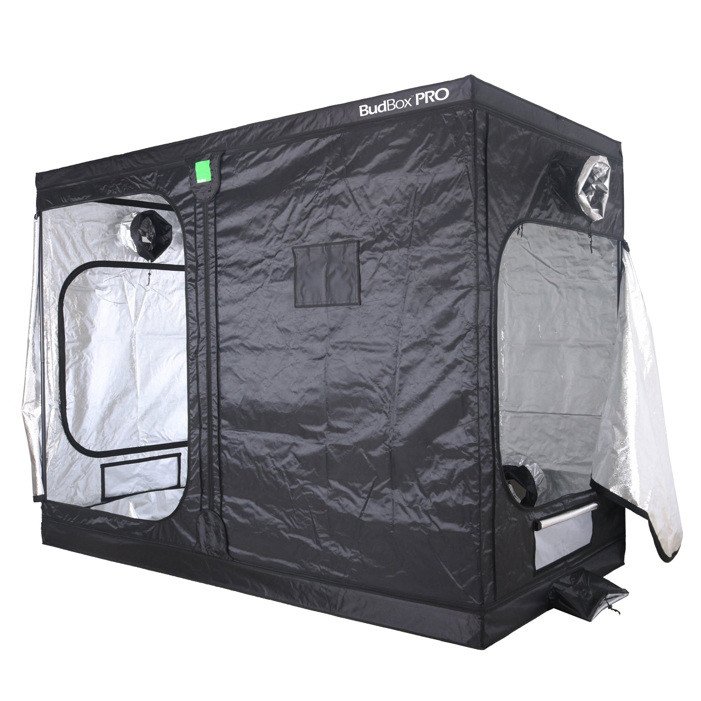 BudBox Pro XXL Plus-HL Silver 150x300x220cm (5'x10'x7'4")