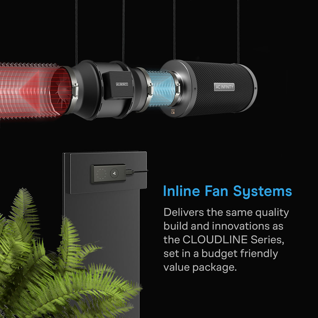 AC Infinity Air Filtration Kit 4" Inline Fan w/ Speed Controller product image 2