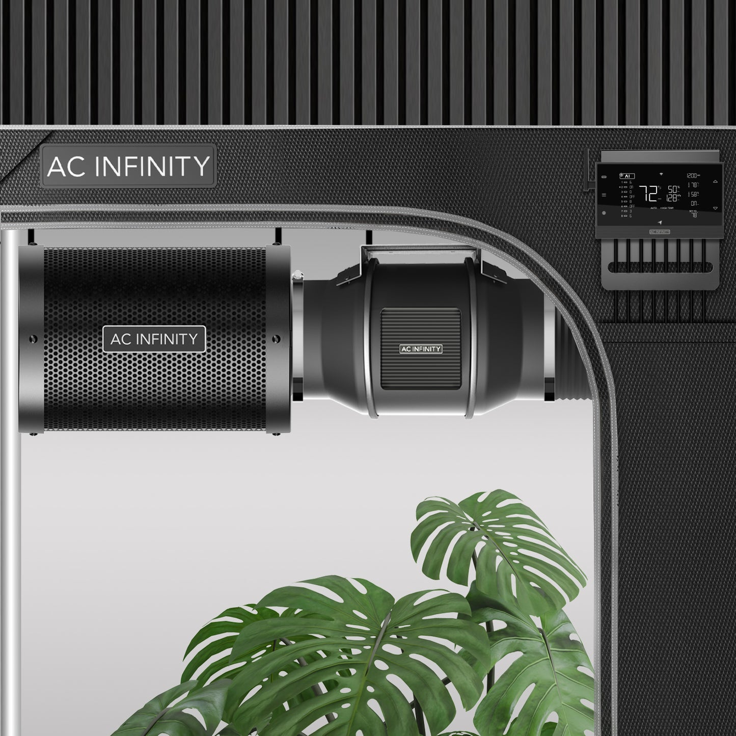 AC Infinity Air Filtration Kit PRO 6" Inline Fan w/ Smart Controller product image 8