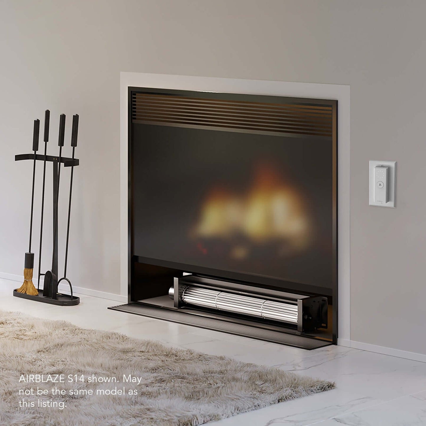 AC Infinity AIRBLAZE S10 Fireplace Blower 10" w/ Wireless Speed product image 7