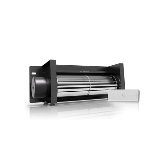 AC Infinity AIRBLAZE S10, Fireplace Blower 10" w/ Wireless Speed Controller product image 1