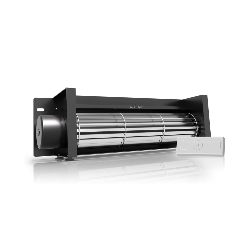 AC Infinity AIRBLAZE S12, Fireplace Blower 12" w/ Wireless Speed Controller product image 1