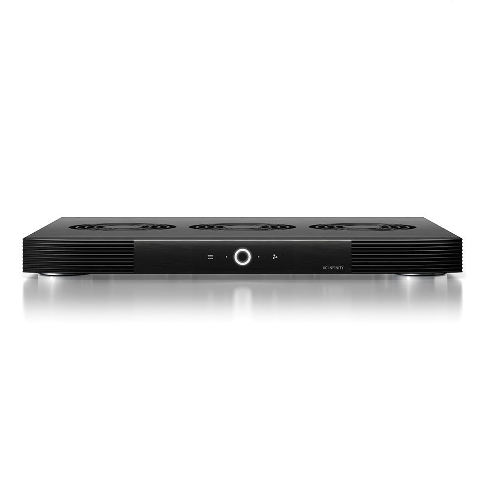 AC Infinity AIRCOM S9, AV Receiver Cooling Fan w/ Thermal Trigger, 17" Top Exhaust product image 1
