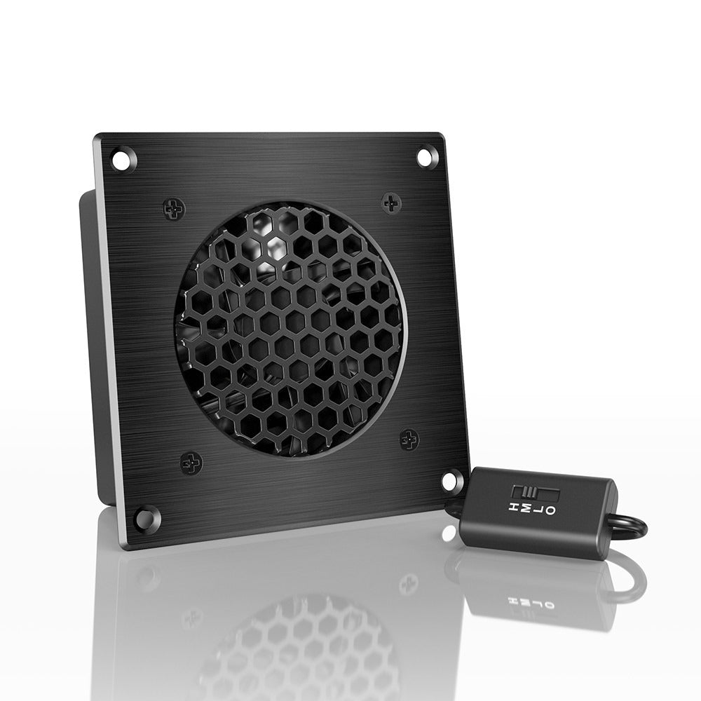 AC Infinity AIRPLATE S1, Quiet Cabinet Cooling Fan 4" w/ Speed Controller product image 1