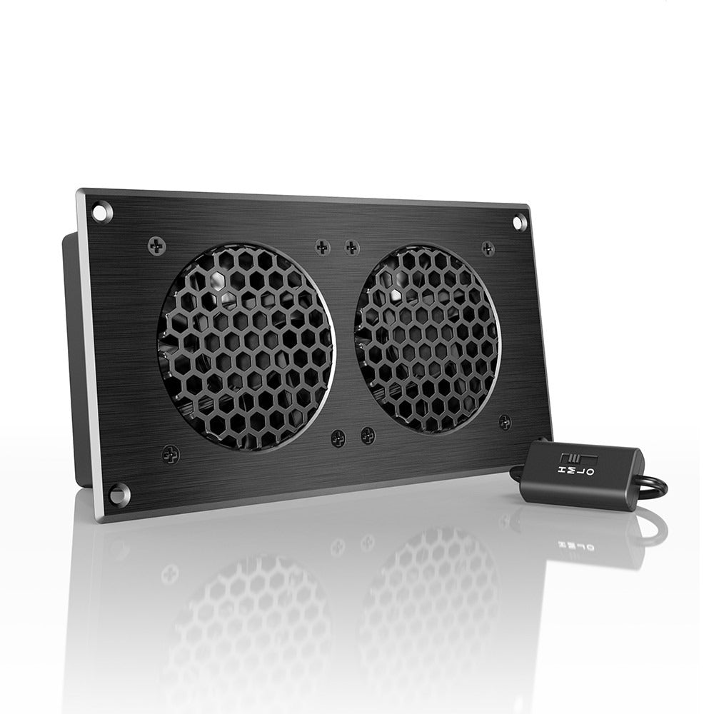 AC Infinity AIRPLATE S5, Quiet Cabinet Cooling Fan 8" w/ Speed Controller product image 1