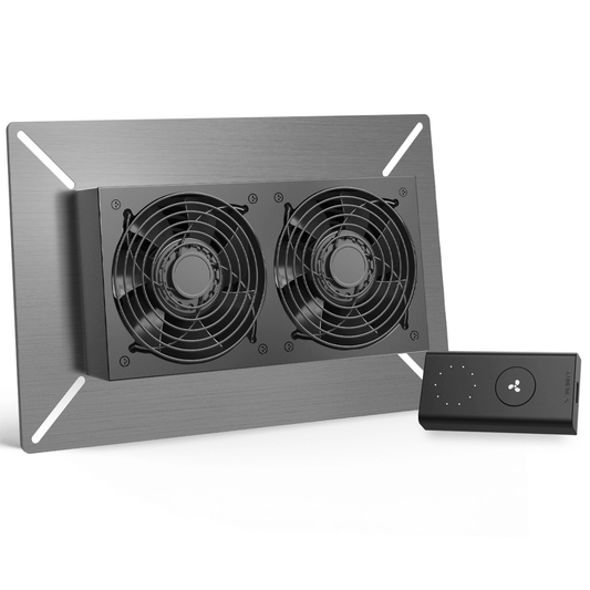 AC Infinity AIRTITAN S7, Crawlspace Fan with Speed Controller, 12-Inch AC-ATS7 Climate Control