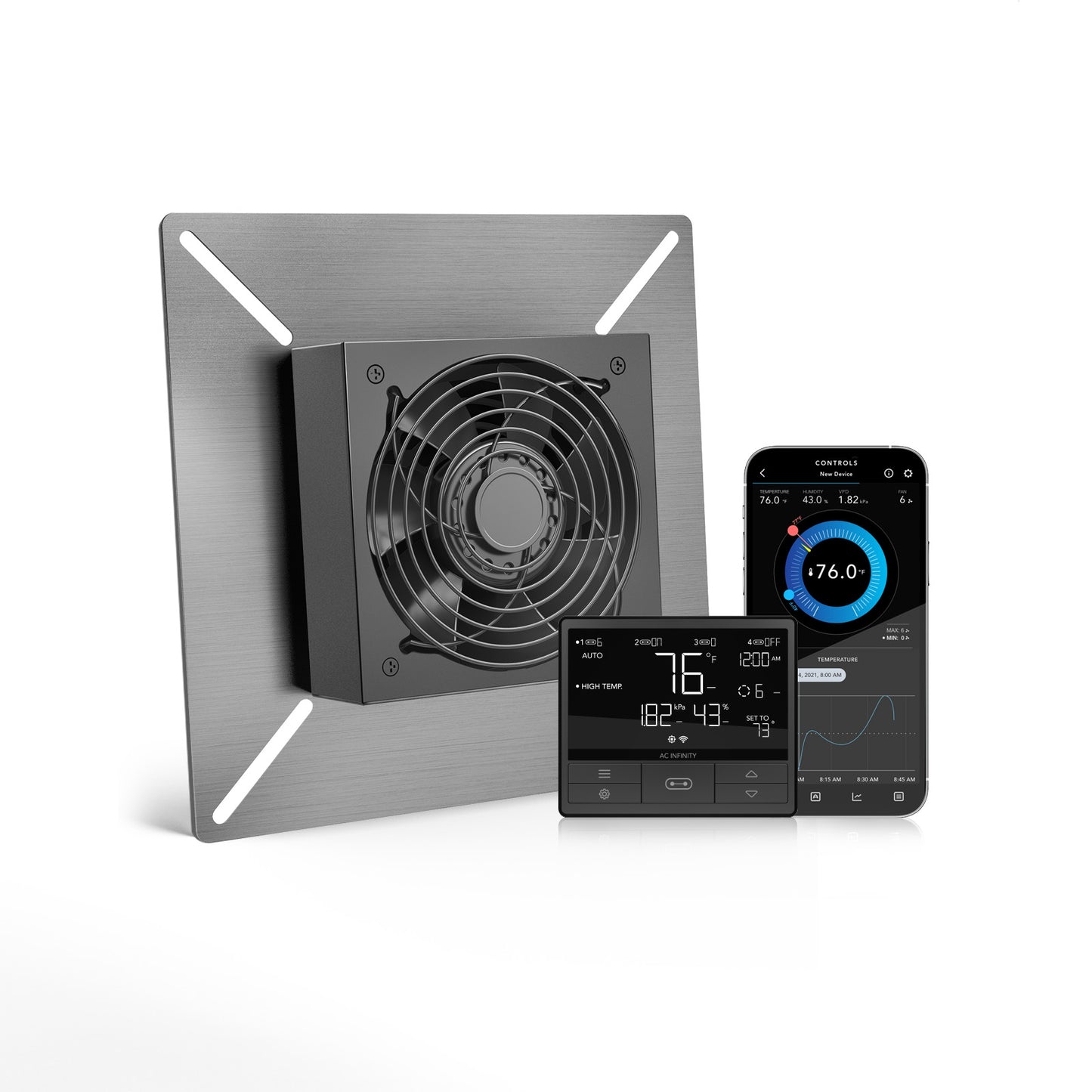 AC Infinity AIRTITAN T3 Crawlspace & Basement Ventilation Fan 6" product image 1
