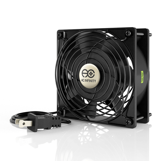 AC Infinity AXIAL 1238, Muffin 120V AC Cooling Fan, 120mm x 120mm x 38mm HS1238A-X Climate Control 854759004181