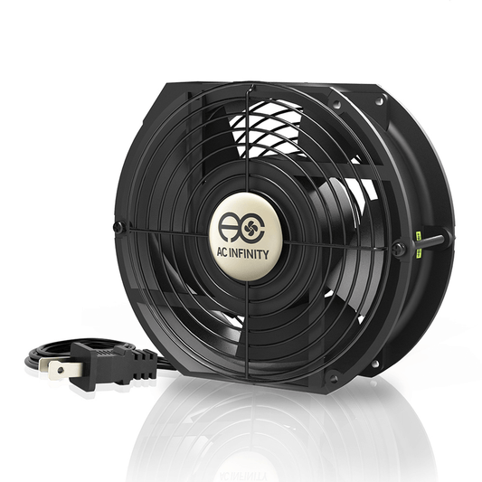 AC Infinity AXIAL 1751, Muffin 120V AC Cooling Fan, 172mm x 150mm x 51mm | HS1751A-X | Grow Tents Depot | Climate Control | 854759004303