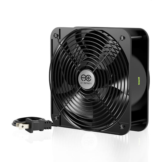 AC Infinity AXIAL 2060 Muffin 120V AC Cooling Fan 200mm x 200mm x 60mm product image 1