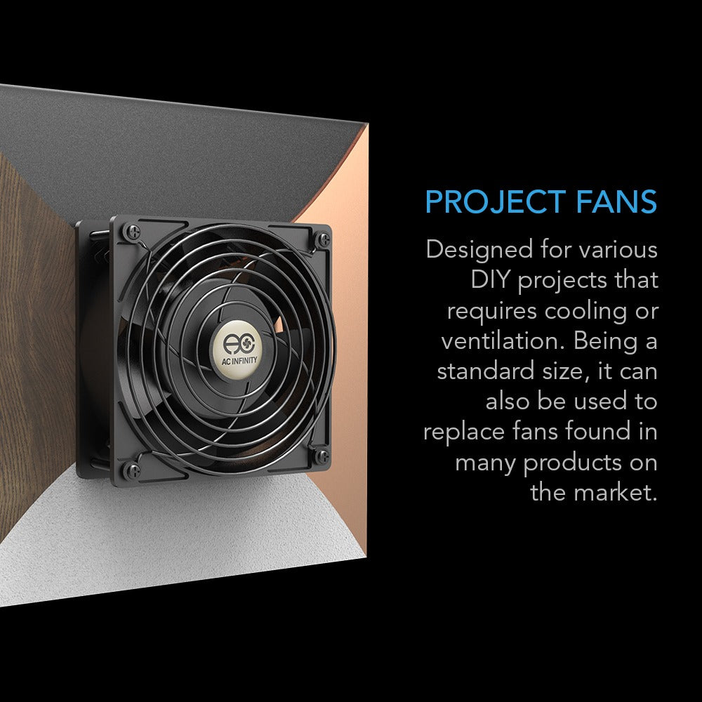 AC Infinity AXIAL LS1238 Muffin 120V AC Cooling Fan 120mm x 120mm product image 3